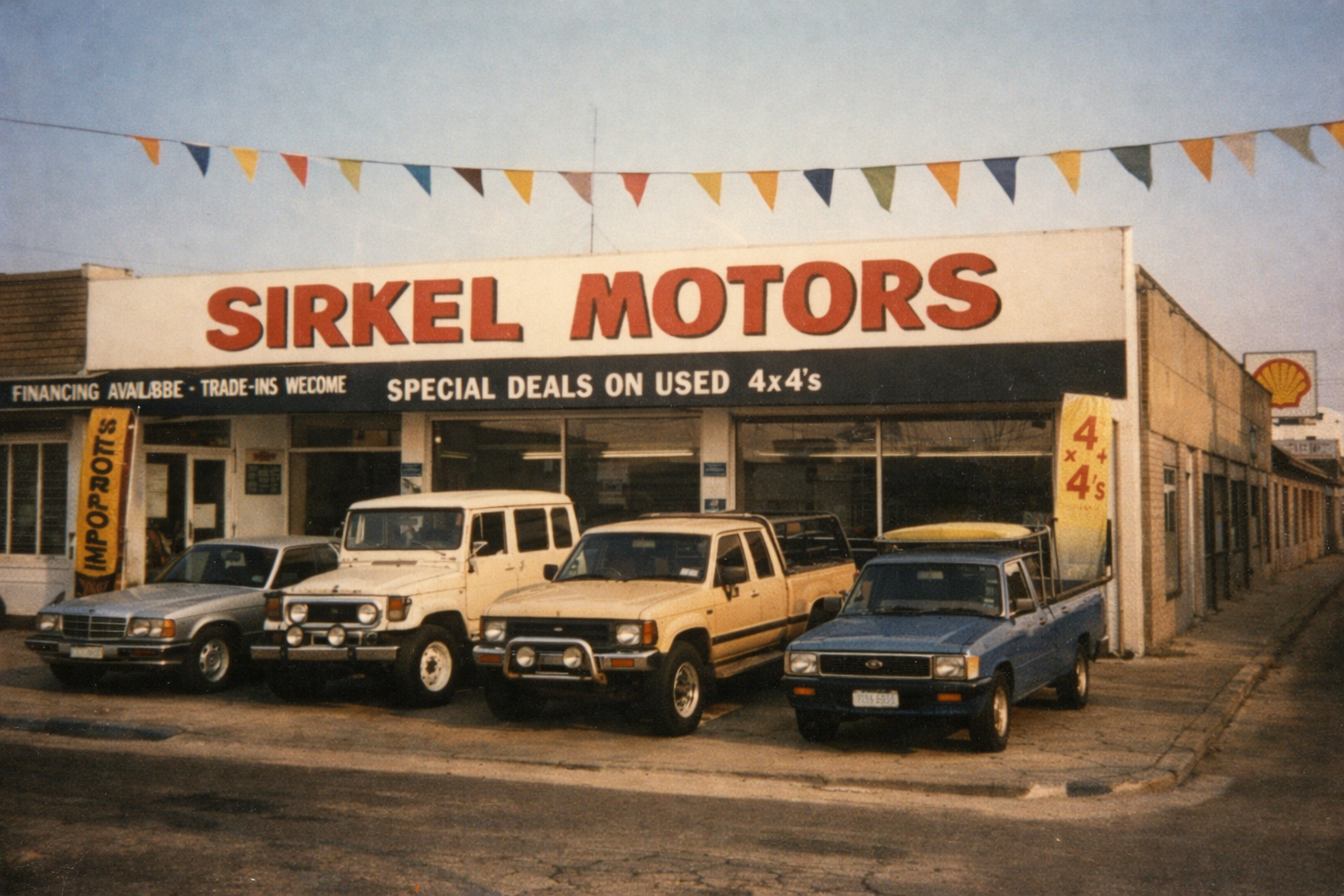 Sirkel Motors dealership from the 90s